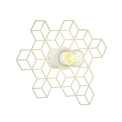 Lucande Alexaru Wandleuchte, Waben, Weiß 16 Lucande Alexaru Wandleuchte, Waben, Weiß -Lucande 9639248 5