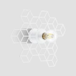 Lucande Alexaru Wandleuchte, Waben, Weiß 18 Lucande Alexaru Wandleuchte, Waben, Weiß -Lucande 9639248 7