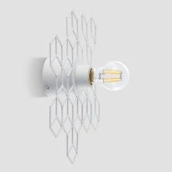 Lucande Alexaru Wandleuchte, Waben, Weiß 19 Lucande Alexaru Wandleuchte, Waben, Weiß -Lucande 9639248 8