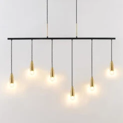 Lucande Carlea Hängeleuchte, Sechsflammig -Lucande 9639254 5