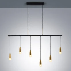 Lucande Carlea Hängeleuchte, Sechsflammig -Lucande 9639254 7