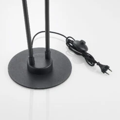 Lucande Carlea Stehleuchte, 4-fl., Schwarz-nickel 19 Lucande Carlea Stehleuchte, 4-fl., Schwarz-nickel -Lucande 9639257 8