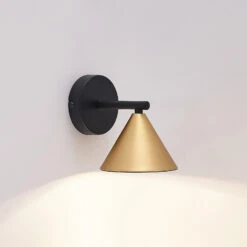 Lucande Kartio Wandleuchte, 1-fl., Messing 17 Lucande Kartio Wandleuchte, 1-fl., Messing -Lucande 9639259 6