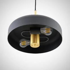 Lucande Filoreta Pendellampe, 35 Cm, Schwarz -Lucande 9639281 6