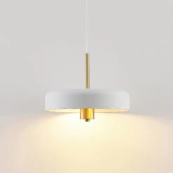 Lucande Filoreta Pendellampe, 35 Cm, Weiß -Lucande 9639282 7