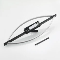 Lucande Matwei LED-Deckenlampe, Oval, Nickel -Lucande 9639360 8