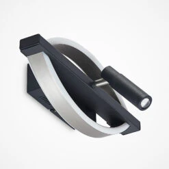 Lucande Matwei LED-Wandlampe, Oval, Nickel -Lucande 9639361 7