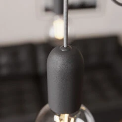 Lucande Jorna Hängeleuchte, 5-flammig, Kabel Grau 14 Lucande Jorna Hängeleuchte, 5-flammig, Kabel Grau -Lucande 9639377 3