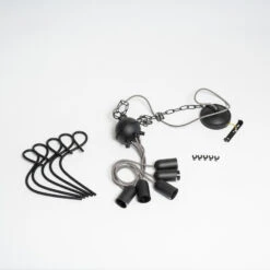 Lucande Jorna Hängeleuchte, 5-flammig, Kabel Grau 18 Lucande Jorna Hängeleuchte, 5-flammig, Kabel Grau -Lucande 9639377 7