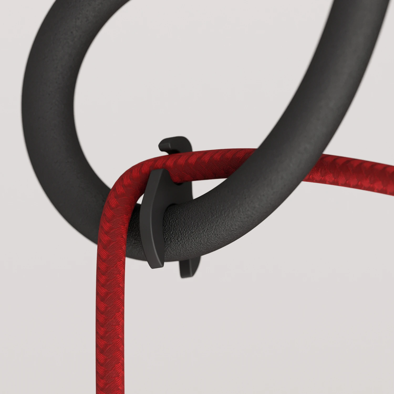 Lucande Jorna Deckenlampe, 5-flammig, Kabel Rot 6 Lucande Jorna Deckenlampe, 5-flammig, Kabel Rot – Bild 4