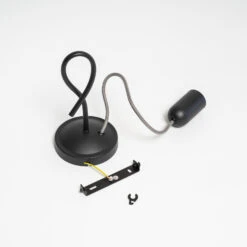 Lucande Jorna Hängeleuchte, Einflammig, Kabel Grau -Lucande 9639383 7