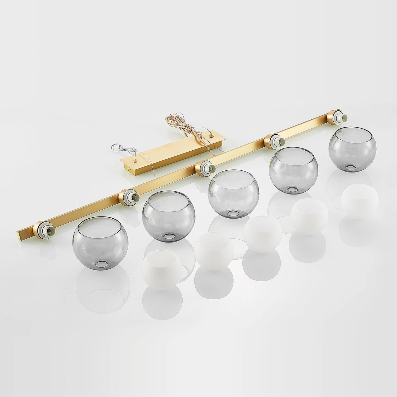 Lucande Mylah Hängelampe, 5fl 10 Lucande Mylah Hängelampe, 5fl – Bild 8