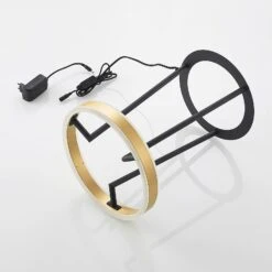 Lucande Seppe LED-Tischleuchte, Messing -Lucande 9639422 7