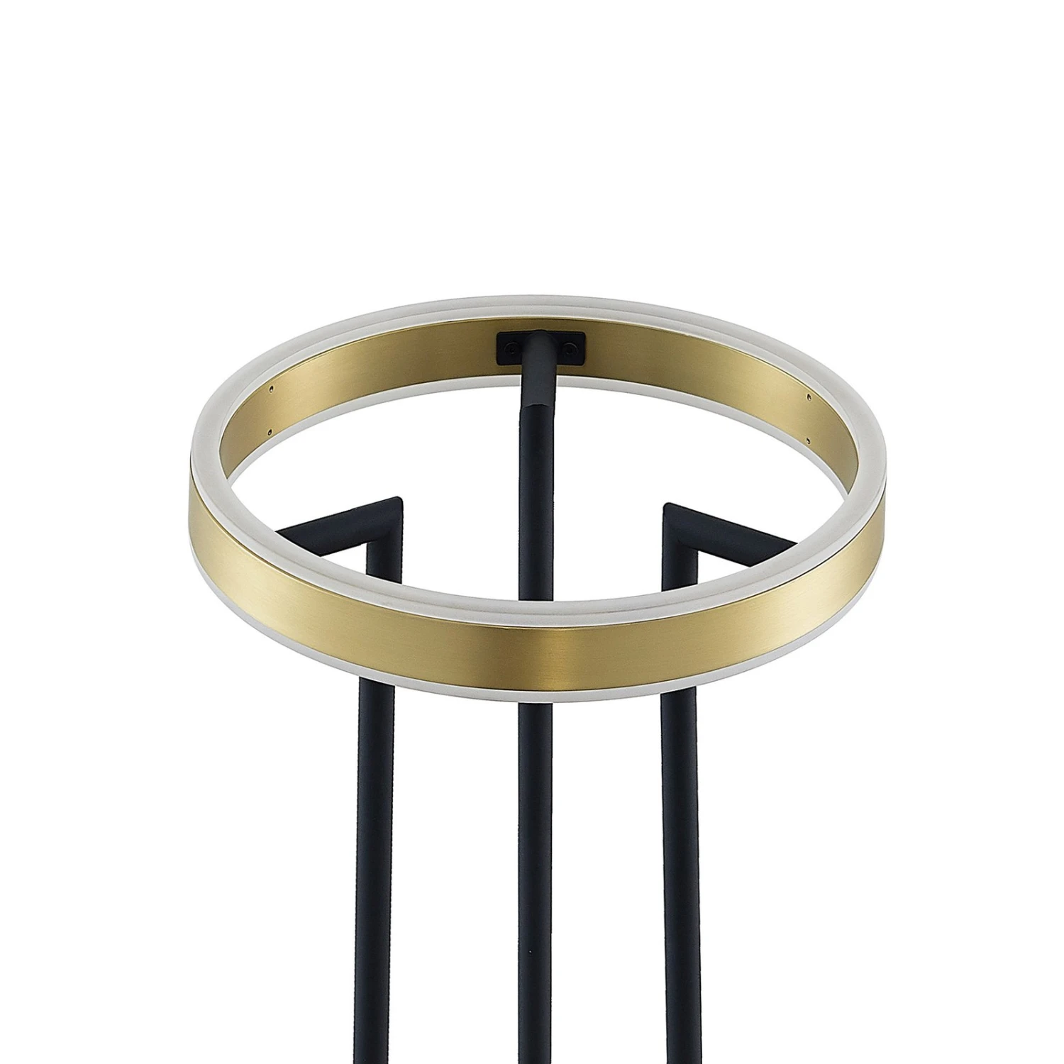 Lucande Seppe LED-Stehleuchte, Ø 30 Cm, Messing 8 Lucande Seppe LED-Stehleuchte, Ø 30 Cm, Messing – Bild 6