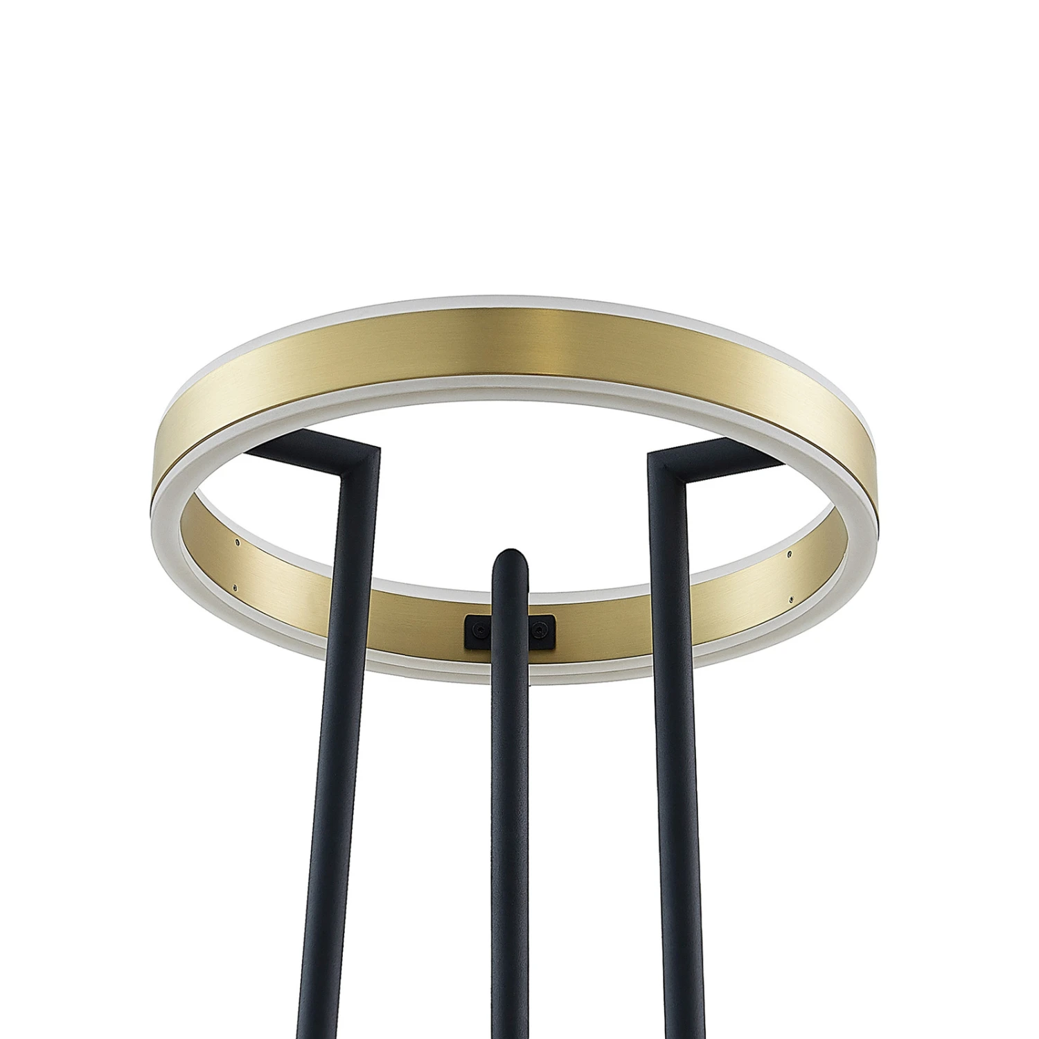 Lucande Seppe LED-Stehleuchte, Ø 30 Cm, Messing 9 Lucande Seppe LED-Stehleuchte, Ø 30 Cm, Messing – Bild 7