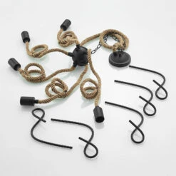 Lucande Ropina Hängeleuchte, Fünfflammig 14 Lucande Ropina Hängeleuchte, Fünfflammig -Lucande 9639429 3