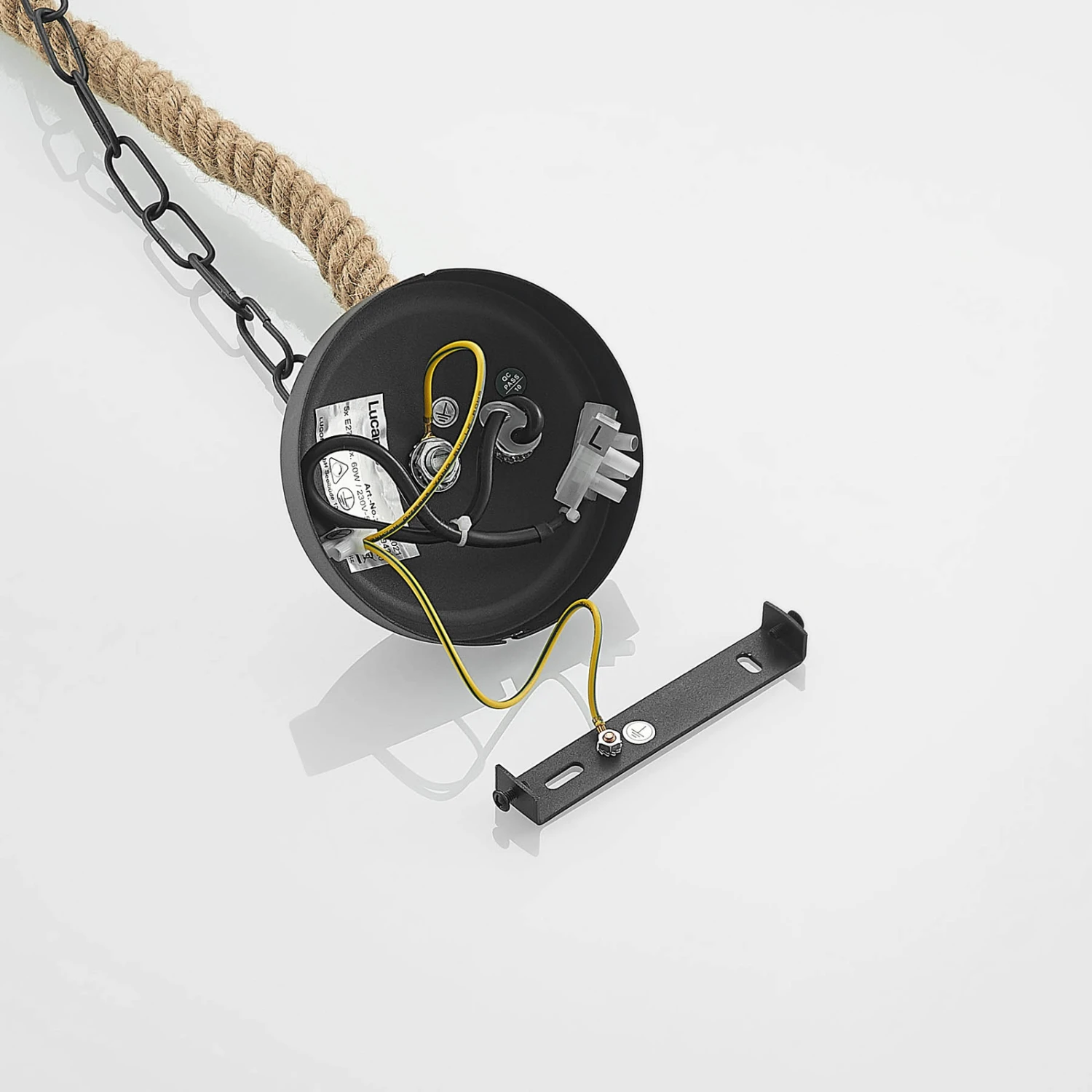 Lucande Ropina Hängeleuchte, Fünfflammig 7 Lucande Ropina Hängeleuchte, Fünfflammig – Bild 5