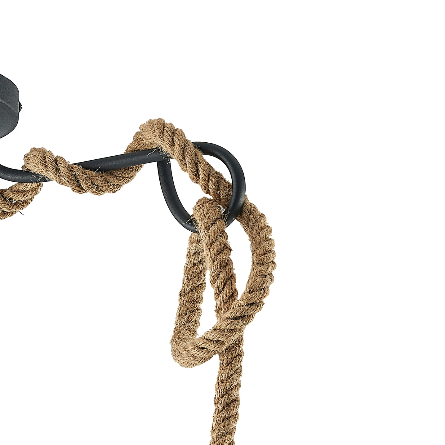 Lucande Ropina Deckenleuchte, Dreiflammig 10 Lucande Ropina Deckenleuchte, Dreiflammig – Bild 8