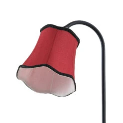 Lucande Binta Stofftischleuchte, Vintage, Rostrot 16 Lucande Binta Stofftischleuchte, Vintage, Rostrot -Lucande 9639441 5