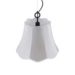 Lucande Binta Hängelampe, Einflammig, Silbergrau -Lucande 9639451 6