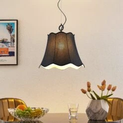 Lucande Binta Hängelampe, Einflammig, Schwarz -Lucande 9639452 1