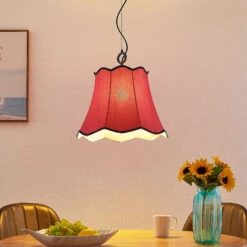 Lucande Binta Hängelampe, Einflammig, Rostrot -Lucande 9639453 1