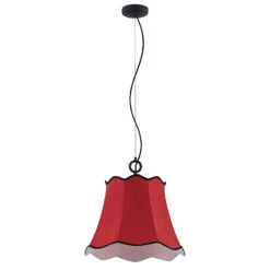Lucande Binta Hängelampe, Einflammig, Rostrot -Lucande 9639453 3