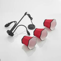 Lucande Binta Hängelampe, Dreiflammig, Rostrot 18 Lucande Binta Hängelampe, Dreiflammig, Rostrot -Lucande 9639459 7