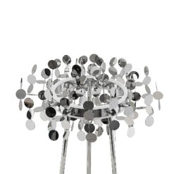 Lucande Glimmo LED-Tischleuchte, Chrom -Lucande 9639490 5