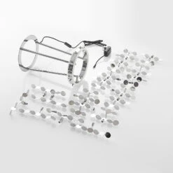 Lucande Glimmo LED-Tischleuchte, Chrom -Lucande 9639490 8