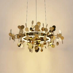 Lucande Glimmo LED-Pendelleuchte, Schwarz, Messing -Lucande 9639496 5