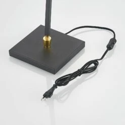 Lucande Kemoni Tischleuchte Mit Textilschirm -Lucande 9639546 8