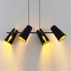 Lucande Kemoni Hängeleuchte, Vierflammig -Lucande 9639548 5