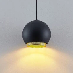 Lucande Sivanel Hängeleuchte, Einflammig, 25 Cm -Lucande 9639550 6