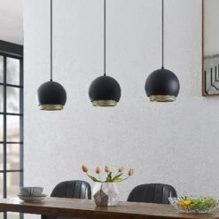 Lucande Sivanel Hängeleuchte, Dreiflammig -Lucande 9639553 1