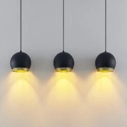 Lucande Sivanel Hängeleuchte, Dreiflammig -Lucande 9639553 4