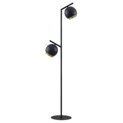 Lucande Sivanel Stehleuchte Mit Zwei Schirmen -Lucande 9639554 2