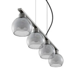 Lucande Kaiya Hängeleuchte, Glas, Vierflammig -Lucande 9639562 5