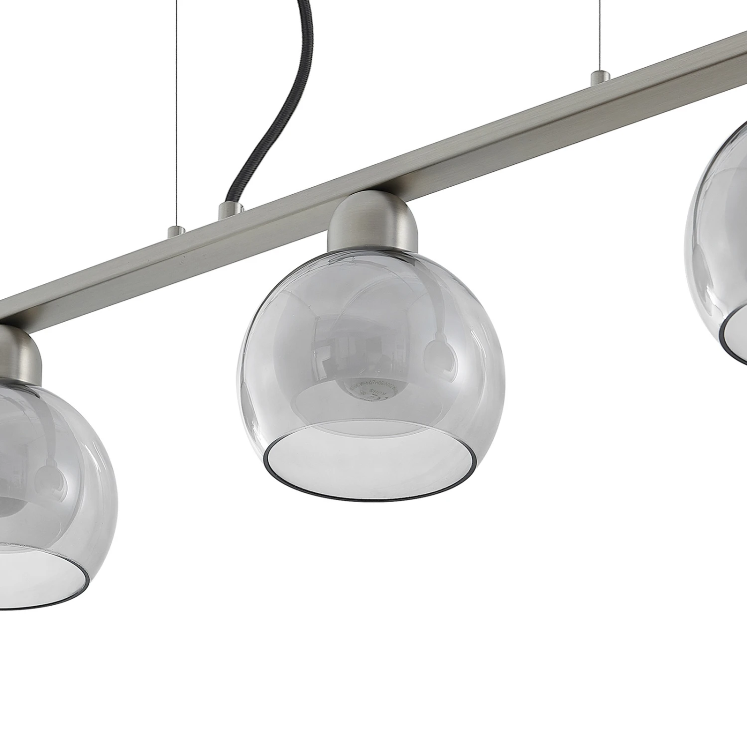 Lucande Kaiya Hängeleuchte, Glas, Fünfflammig 9 Lucande Kaiya Hängeleuchte, Glas, Fünfflammig – Bild 7