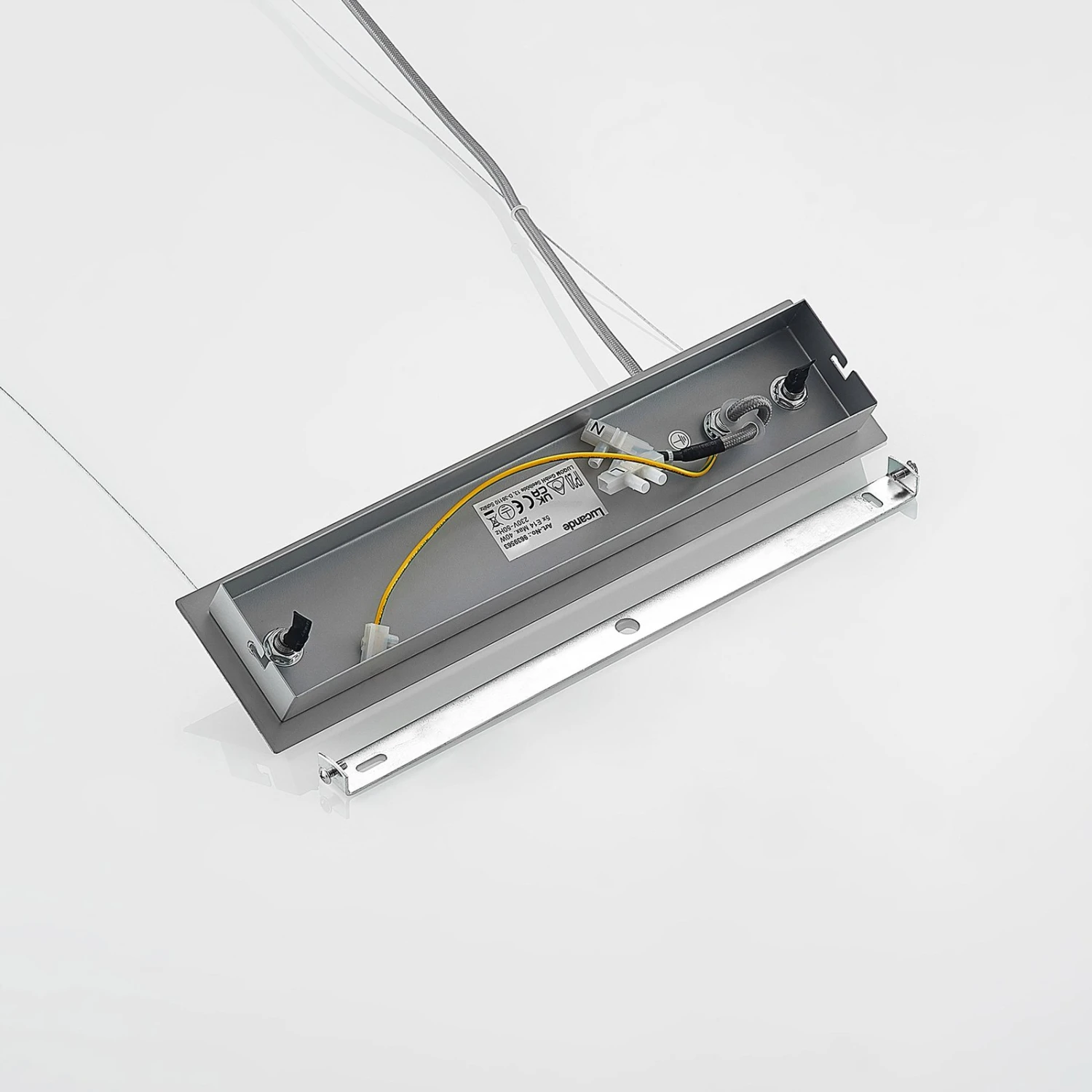 Lucande Kaiya Hängeleuchte, Glas, Fünfflammig 11 Lucande Kaiya Hängeleuchte, Glas, Fünfflammig – Bild 9