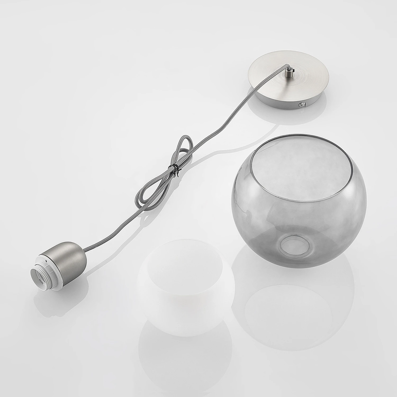 Lucande Kaiya Hängeleuchte, Glas, Einflammig 10 Lucande Kaiya Hängeleuchte, Glas, Einflammig – Bild 8