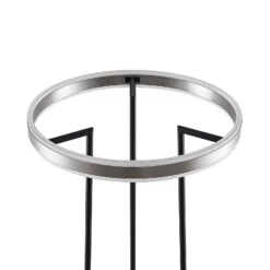 Lucande Seppe LED-Stehleuchte, Ø 50 Cm, Nickel 16 Lucande Seppe LED-Stehleuchte, Ø 50 Cm, Nickel -Lucande 9639571 5