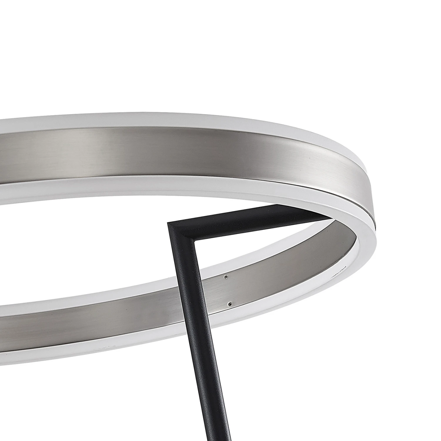 Lucande Seppe LED-Stehleuchte, Ø 50 Cm, Nickel 9 Lucande Seppe LED-Stehleuchte, Ø 50 Cm, Nickel – Bild 7