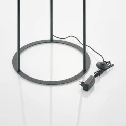 Lucande Seppe LED-Stehleuchte, Ø 50 Cm, Nickel 18 Lucande Seppe LED-Stehleuchte, Ø 50 Cm, Nickel -Lucande 9639571 7