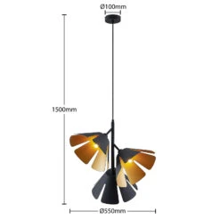 Lucande Jemmily Pendellampe, Dreiflammig -Lucande 9639572 4