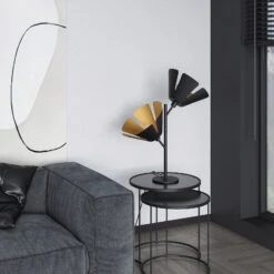 Lucande Jemmily Tischleuchte, Zweiflammig -Lucande 9639574 2