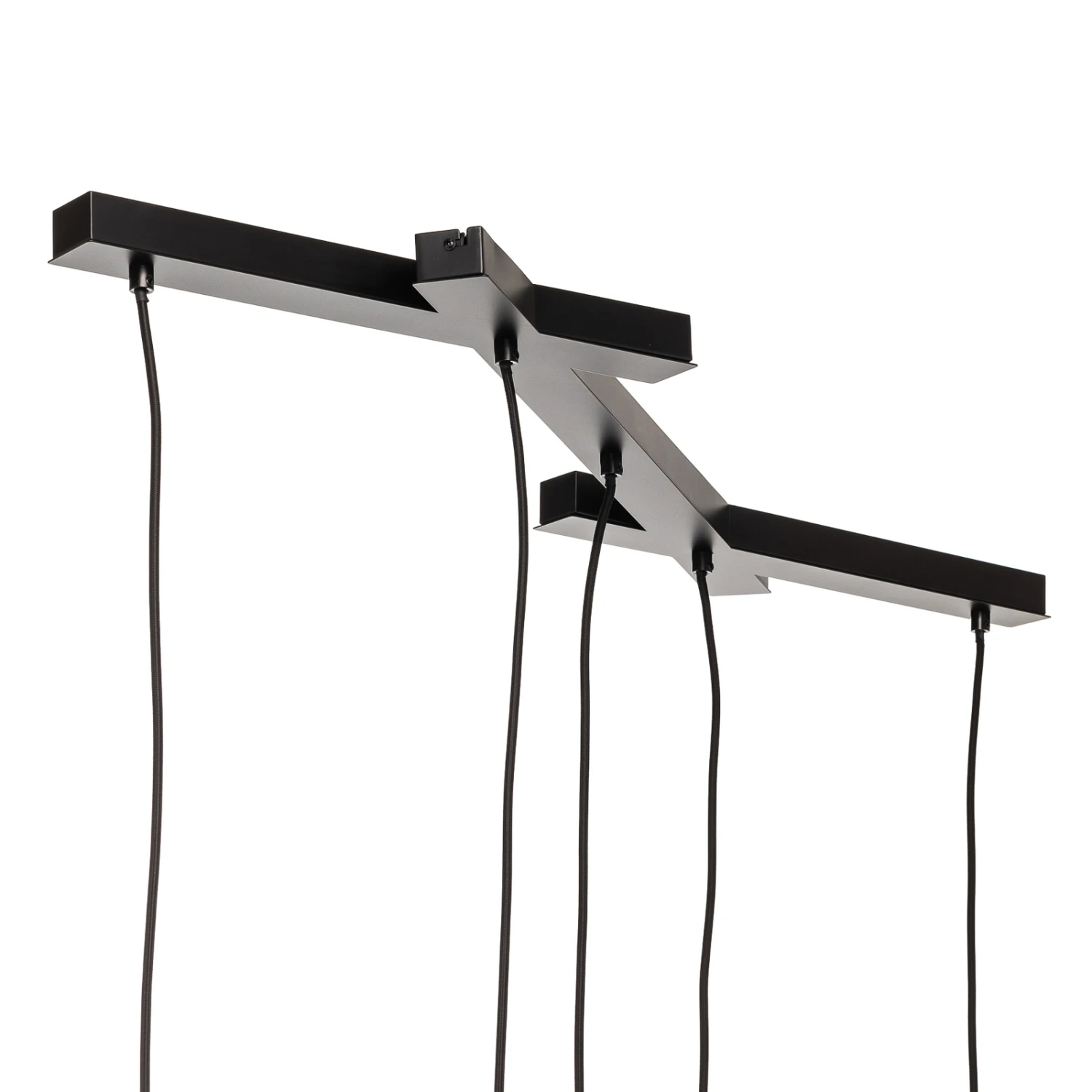 Lucande Thamila Hängeleuchte, Schwarz, Eisen 9 Lucande Thamila Hängeleuchte, Schwarz, Eisen – Bild 7