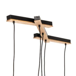 Lucande Thamila Hängeleuchte, Schwarz, Eiche 16 Lucande Thamila Hängeleuchte, Schwarz, Eiche -Lucande 9639622 5