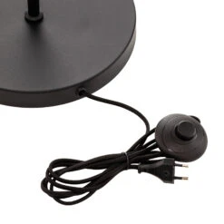 Lucande Sotiana Stehleuchte, 2 Glaskugeln, Schwarz -Lucande 9639638 7