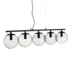 Lucande Sotiana Hängelampe, 5 Glaskugeln, Schwarz 13 Lucande Sotiana Hängelampe, 5 Glaskugeln, Schwarz -Lucande 9639641 3
